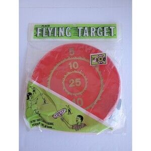 Vintage Placo Toys Flying Target Dart Game Circa 1968 New In Original Packaging.